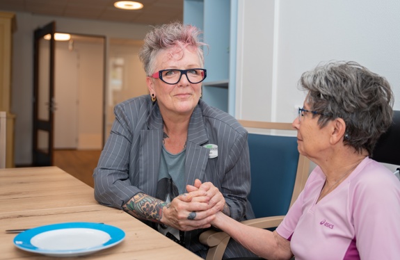 Inge is welzijnsmedewerker bij Anna Ouderenzorg