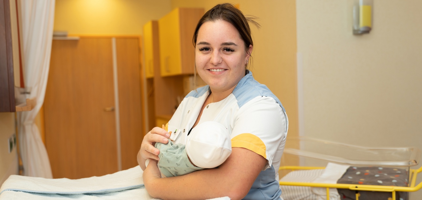 Romana is verpleegkundige op de afdeling neonatologie van het Anna Ziekenhuis