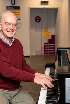 Frans - pianist vrijwilliger